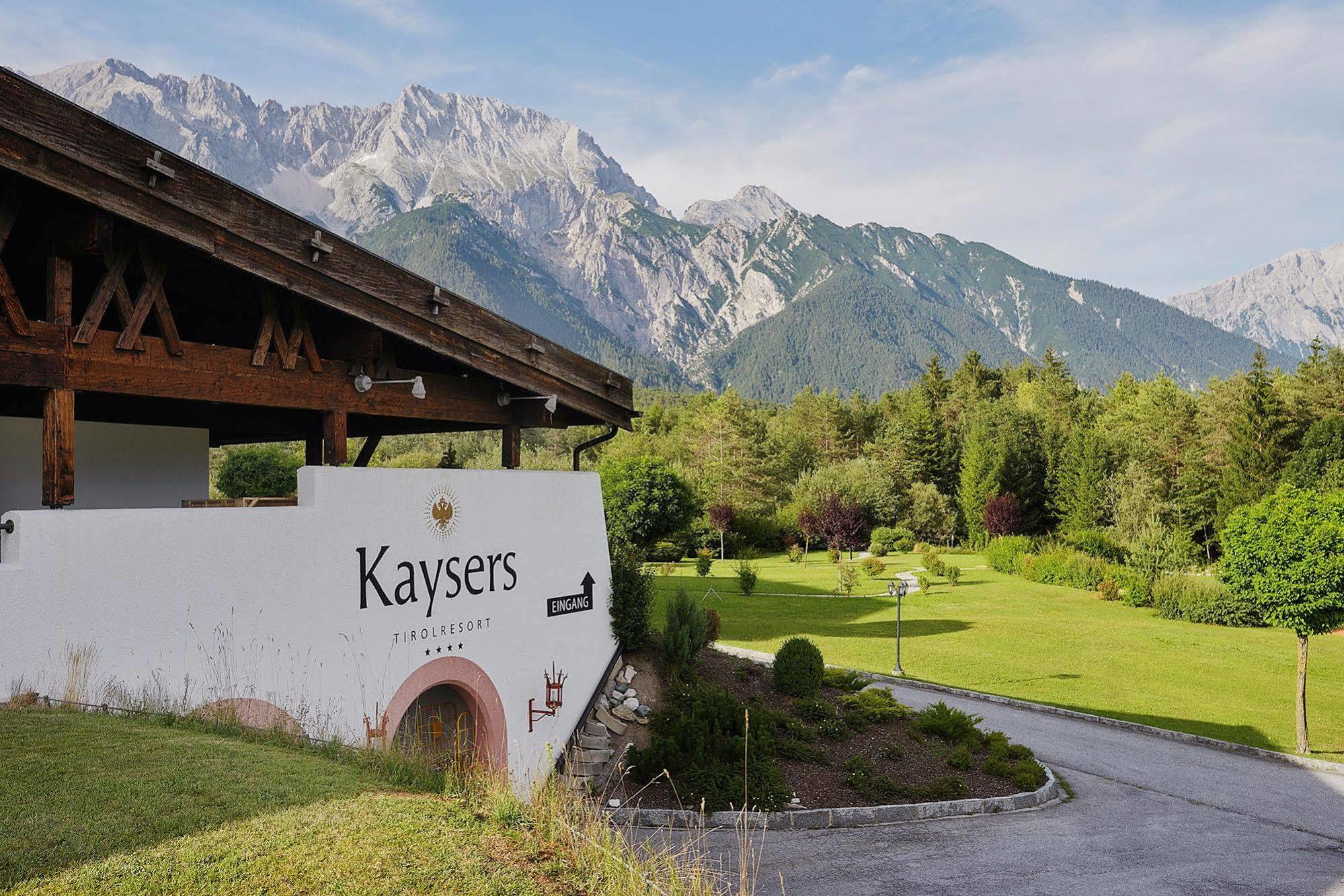 Kaysers Tirolresort - Wohlfuehlhotel Fuer Erwachsene Mieming Exteriör bild